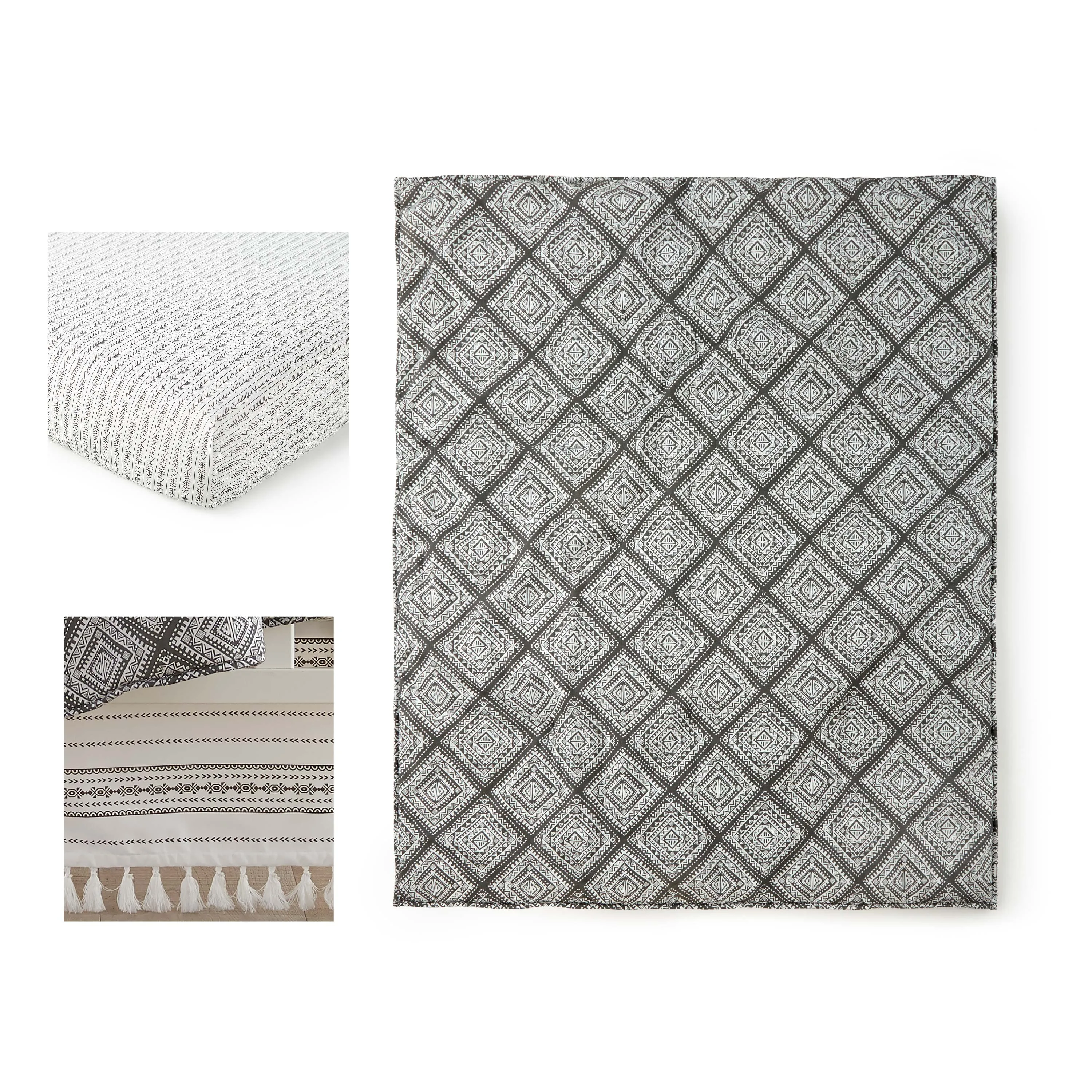 Nest & Nod Riley 3PC Crib Bedding Set