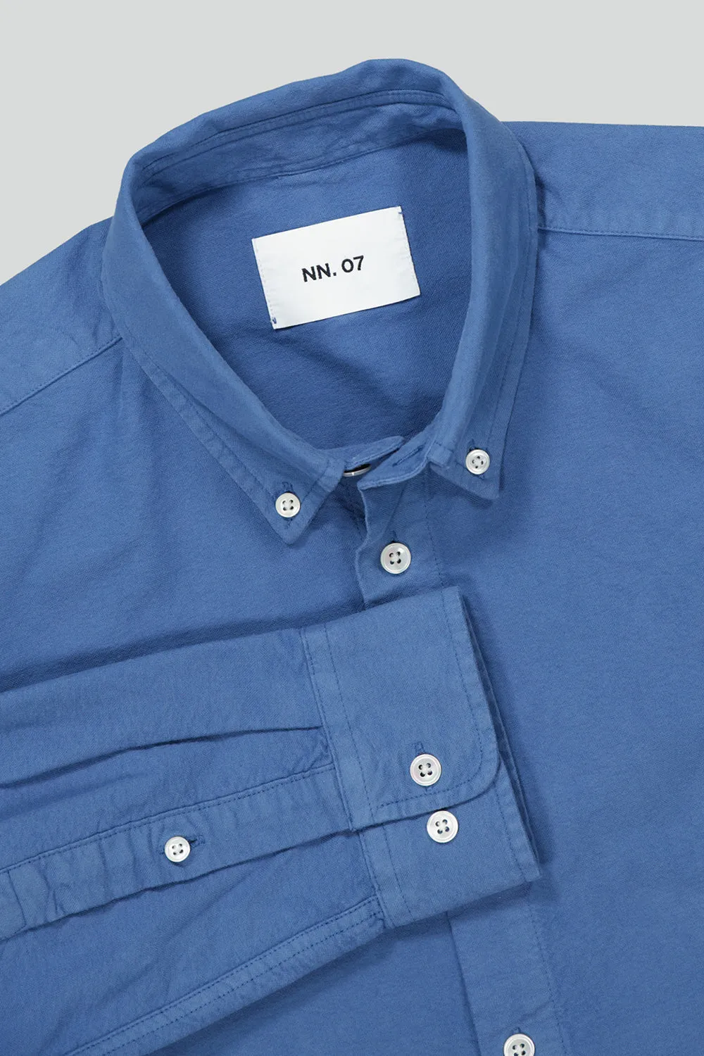 NN07 ARNE L/S ORGANIC COTTON OXFORD SHIRT 5725
