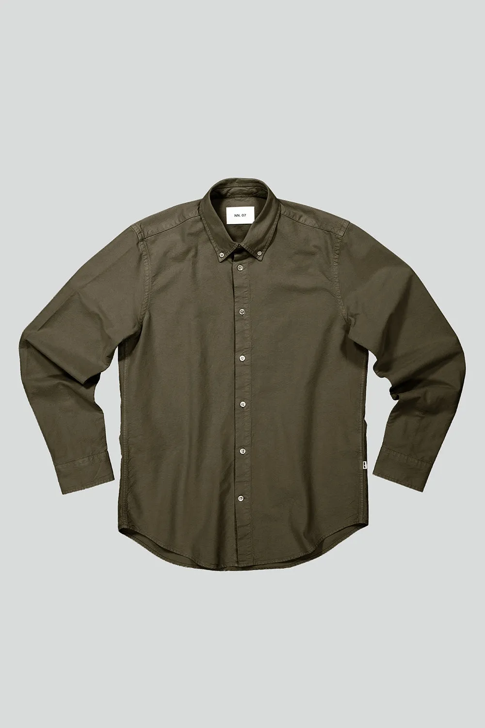NN07 ARNE L/S ORGANIC COTTON OXFORD SHIRT 5725