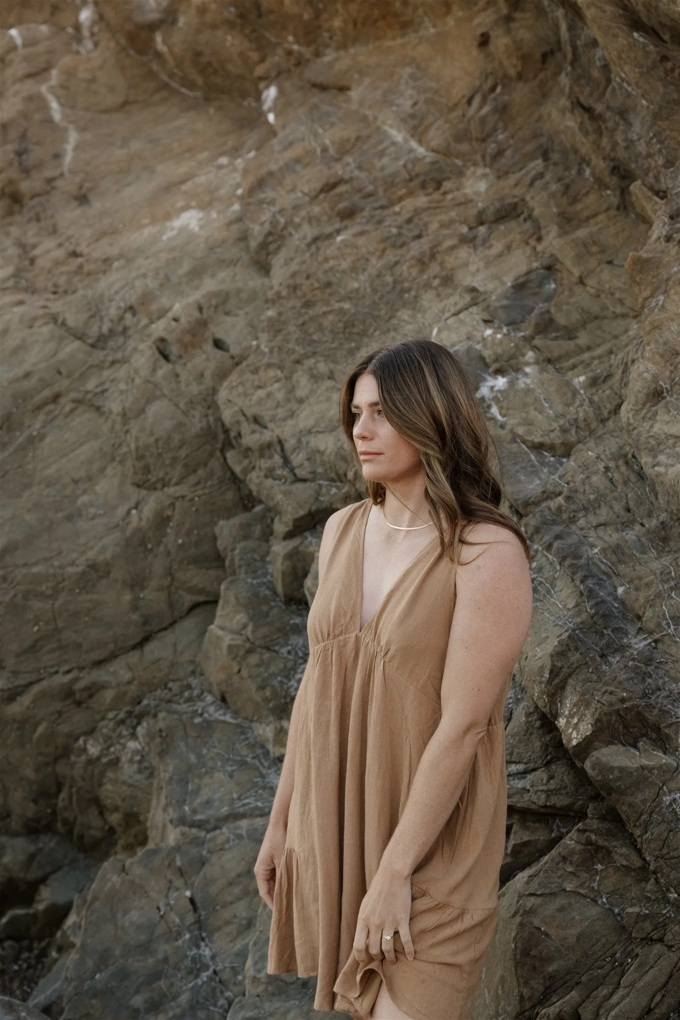 Nomad Mini Dress Brown