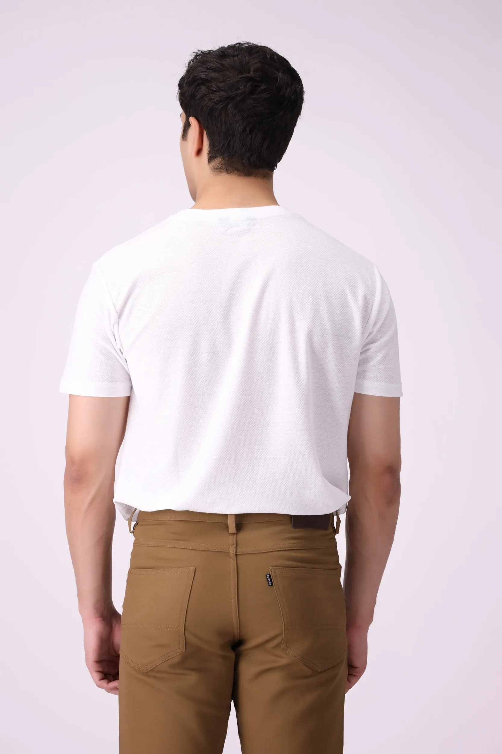Olive Brown Tappered Fit Chino Pants