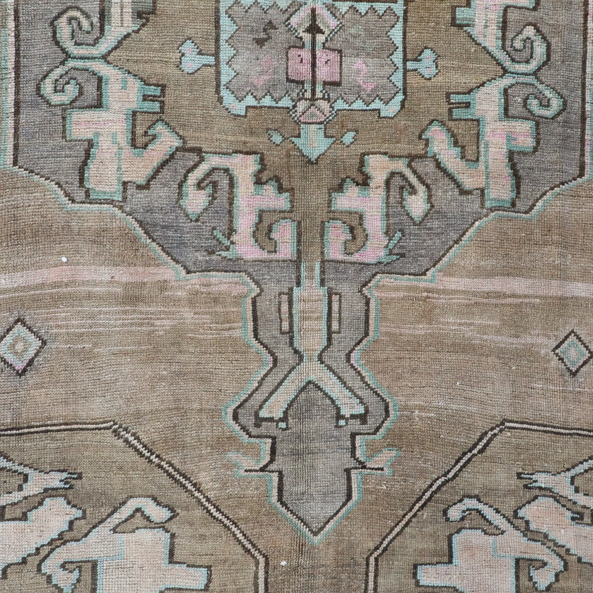 ON HOLD Z216 Handwoven Vintage Rug 7’4x11