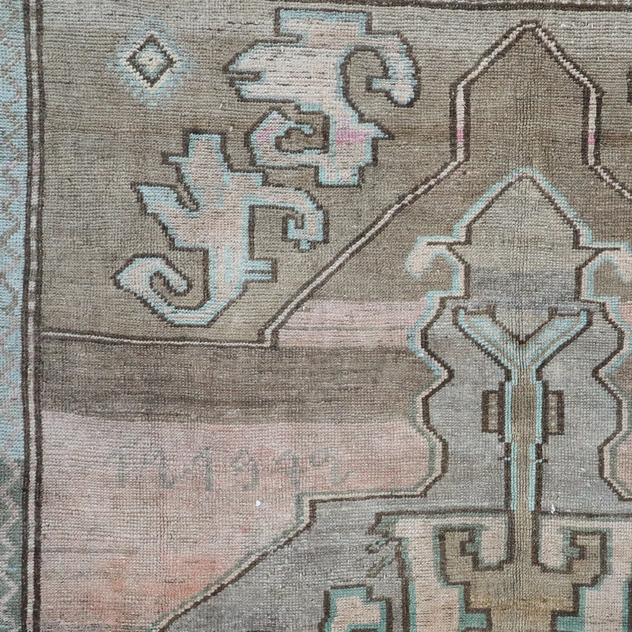 ON HOLD Z216 Handwoven Vintage Rug 7’4x11