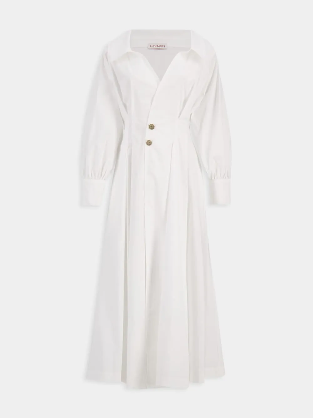 Optic White Isabela Dress