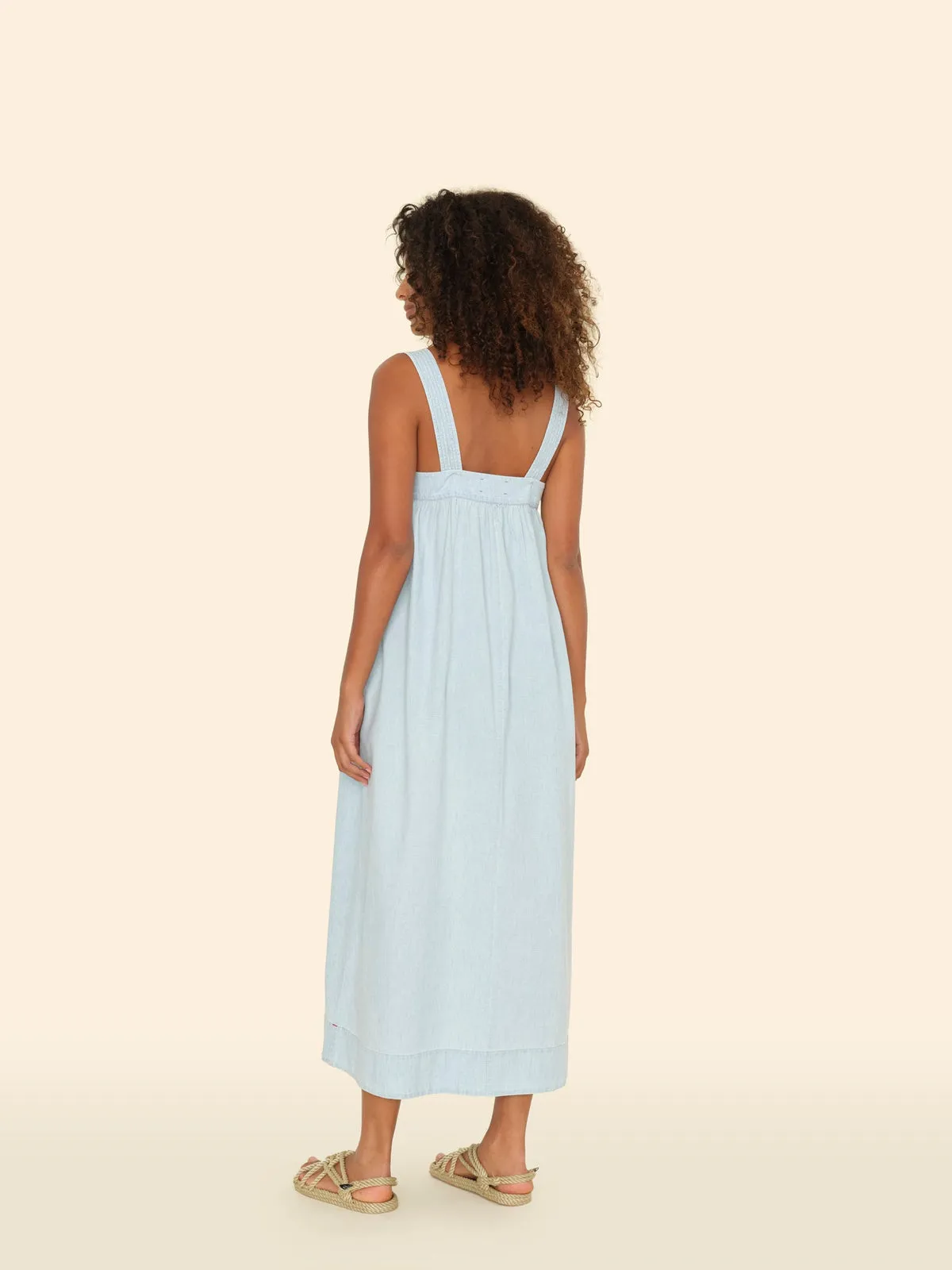 Orly Dress - Air Blue