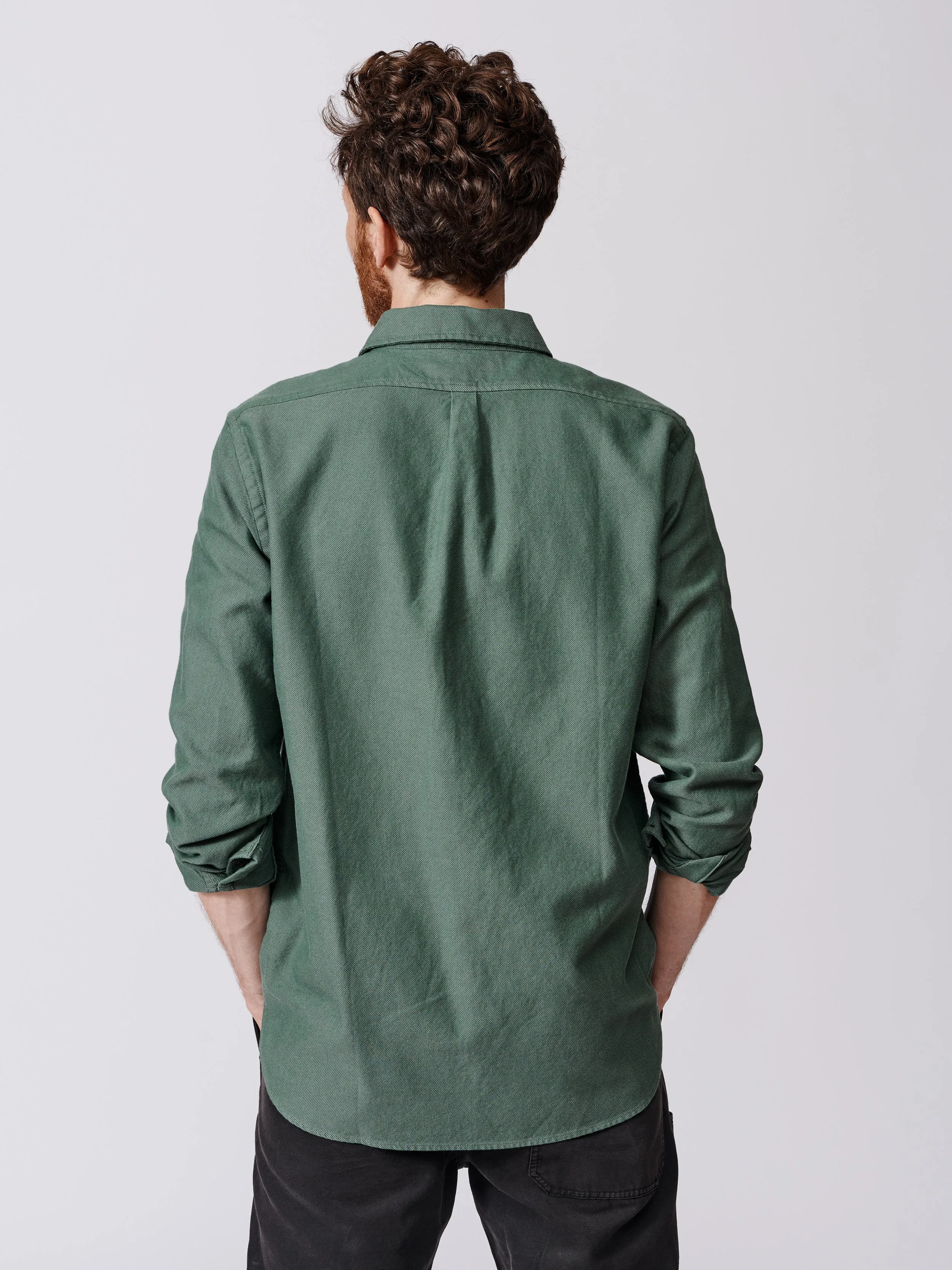 Oxcombe Brushed Oxford Button Down Shirt