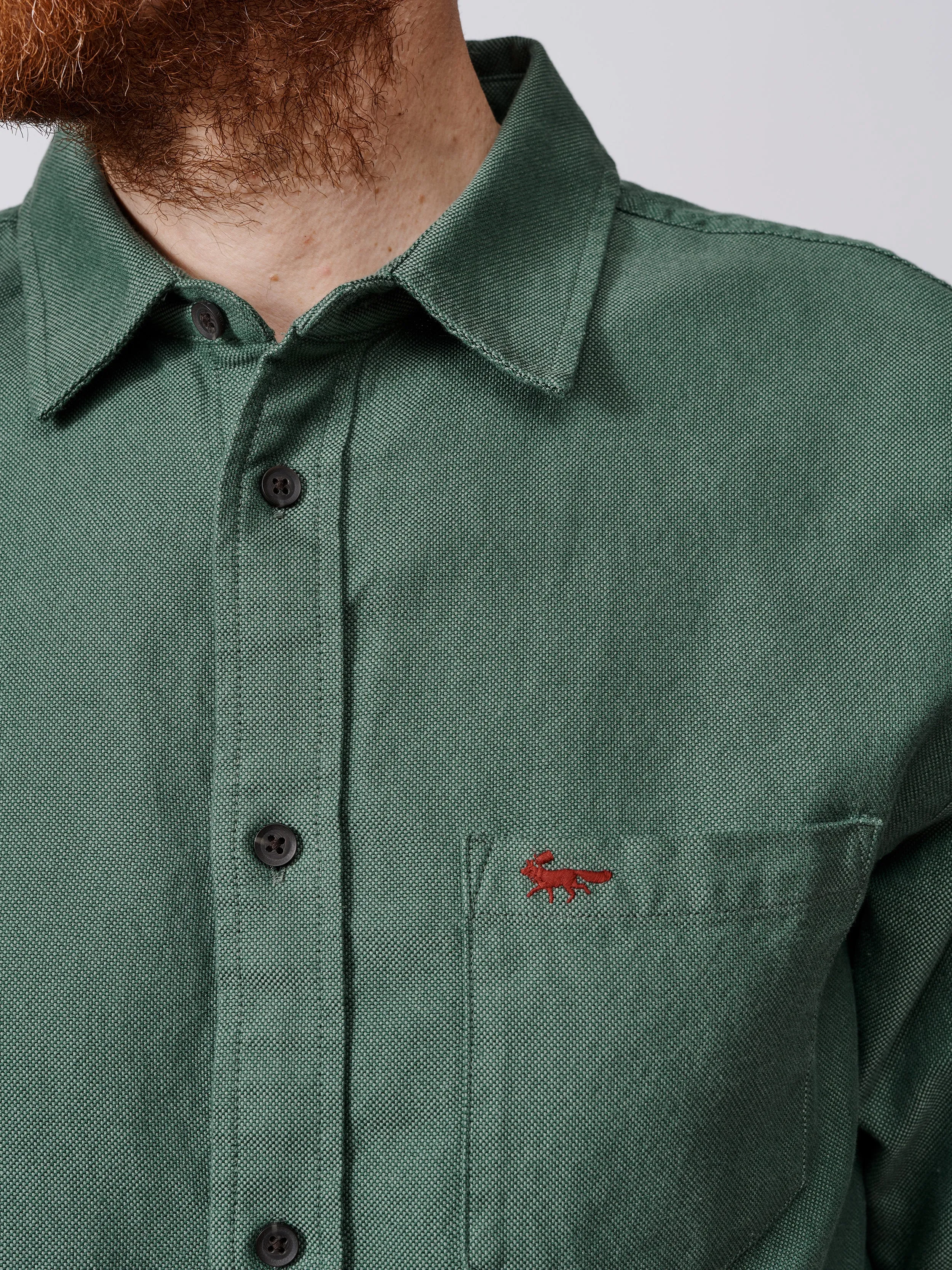 Oxcombe Brushed Oxford Button Down Shirt