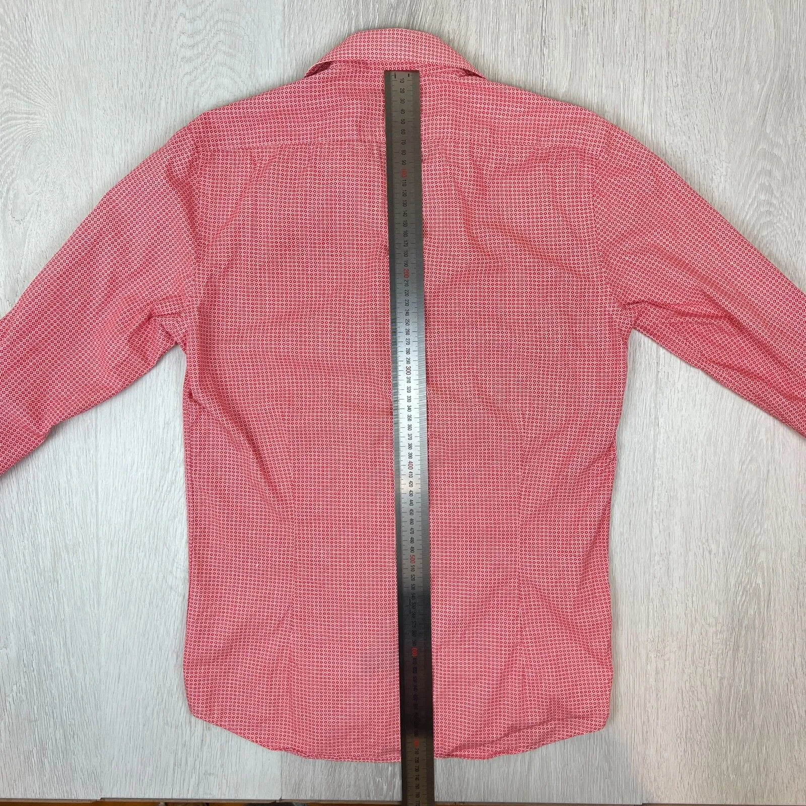 Oxford Mens Long Sleeve Button Up Shirt Size Small (2 Shirts)