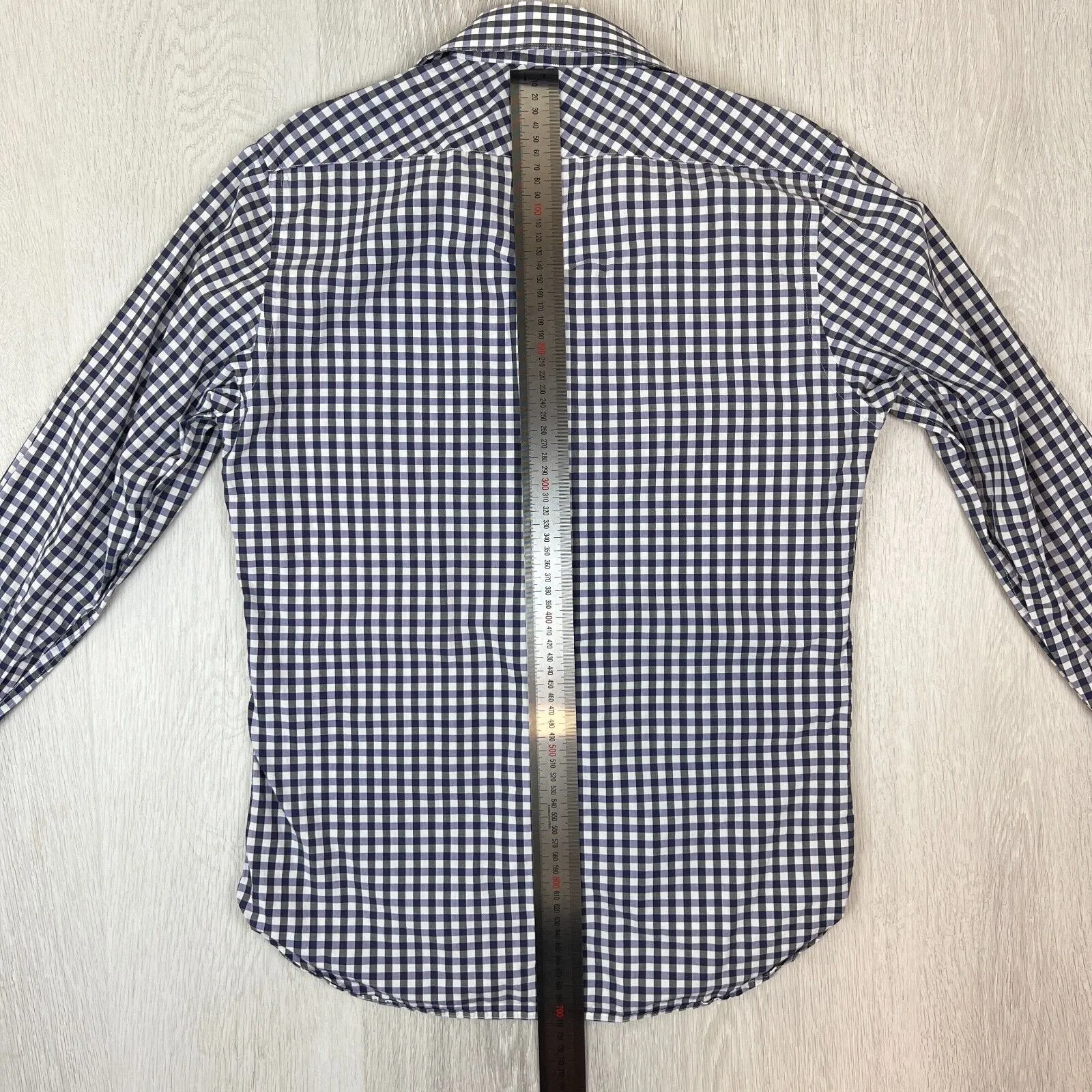 Oxford Mens Long Sleeve Button Up Shirt Size Small (2 Shirts)