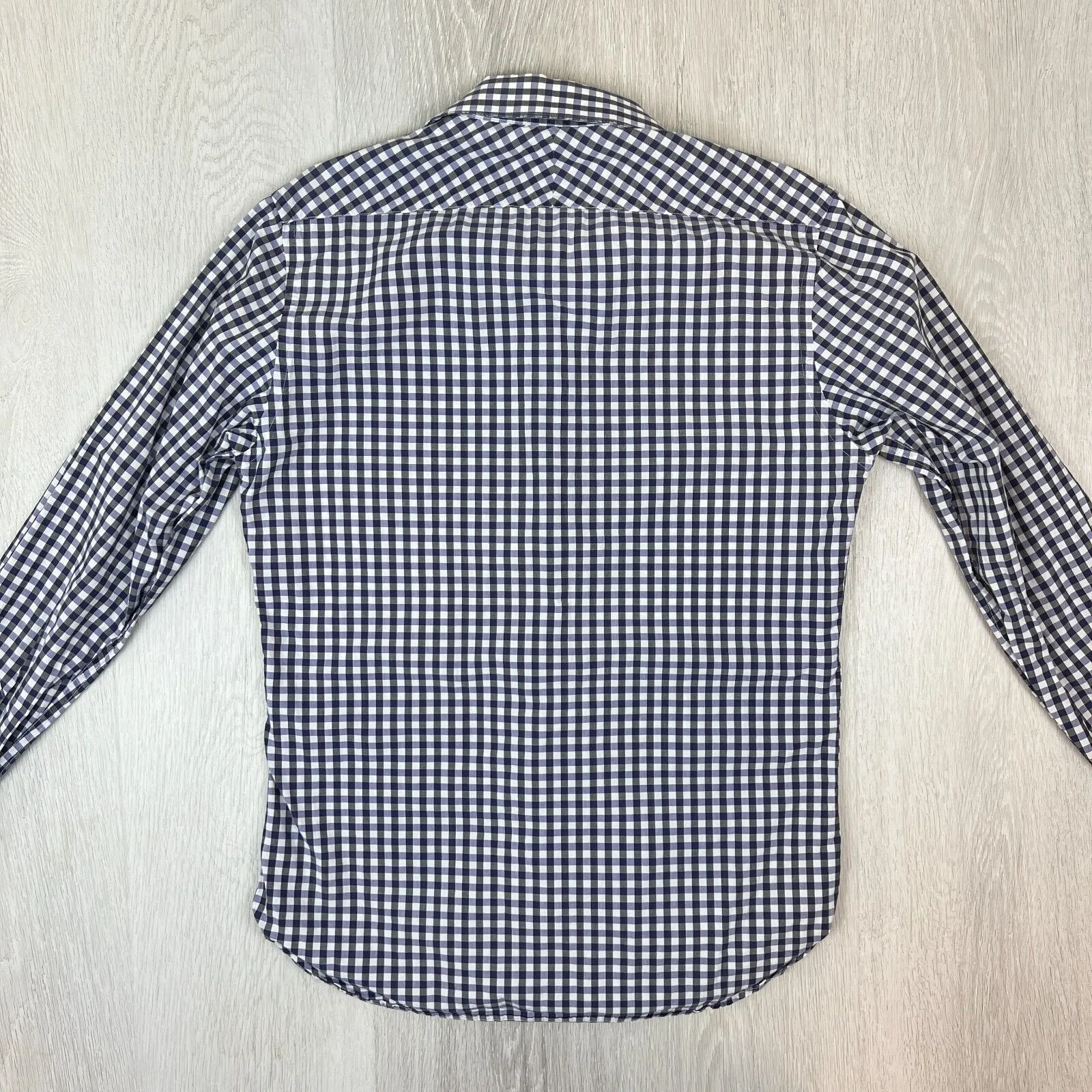 Oxford Mens Long Sleeve Button Up Shirt Size Small (2 Shirts)