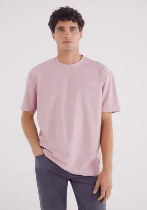 Oxford Piqué T-Shirt - Fuchsia