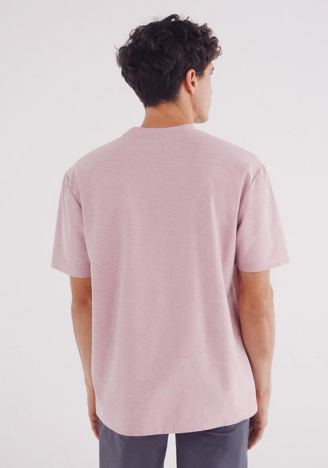 Oxford Piqué T-Shirt - Fuchsia