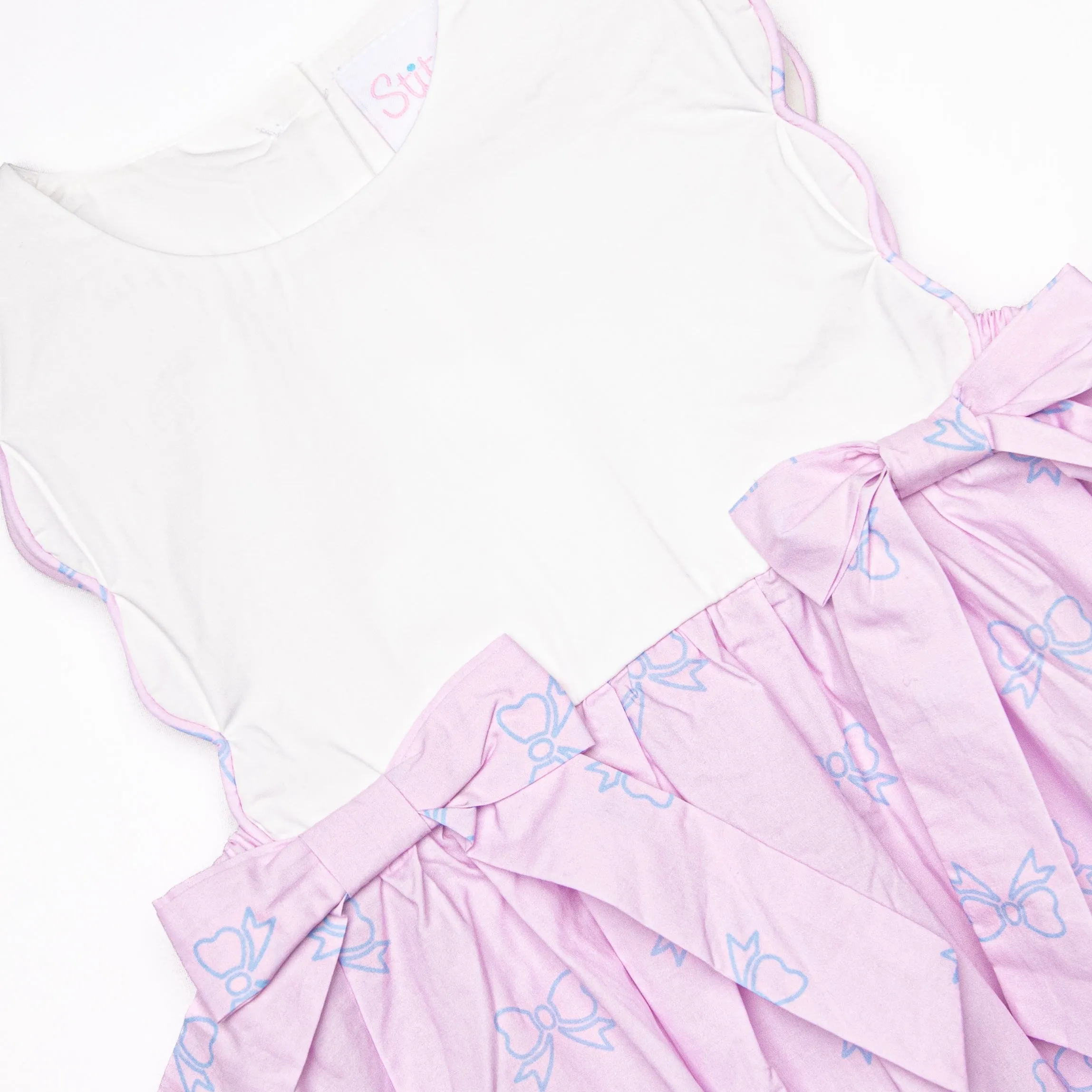 Passport to Paris Side Tie Dress, Pink