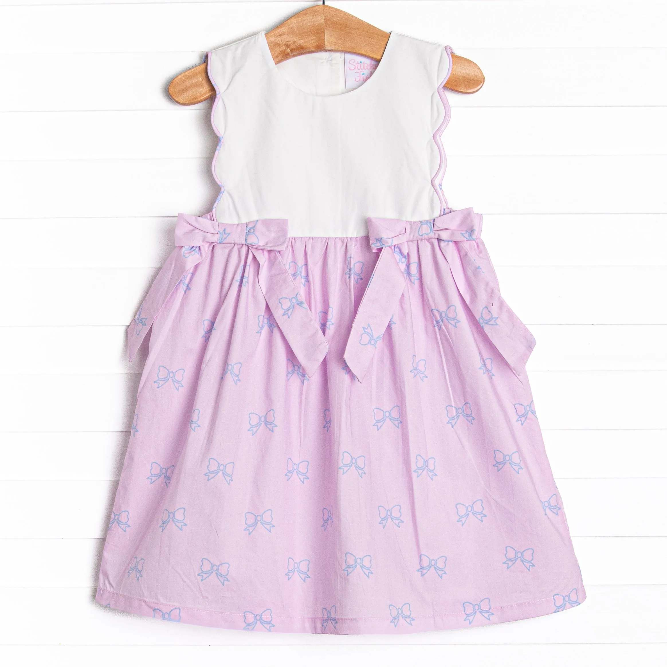 Passport to Paris Side Tie Dress, Pink
