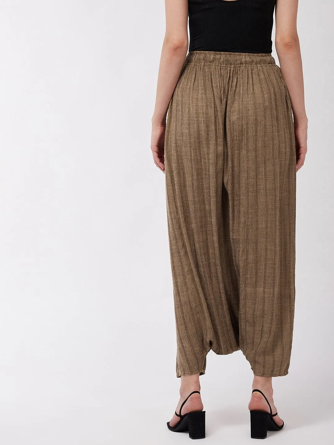 Peanut Brown Harem Pant