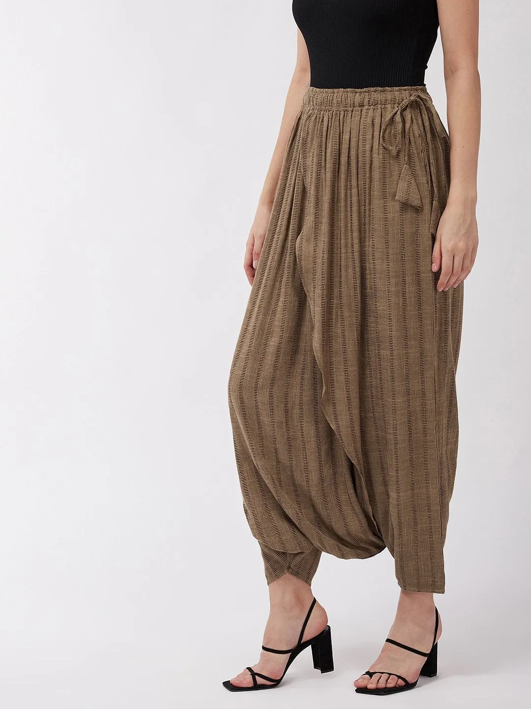 Peanut Brown Harem Pant