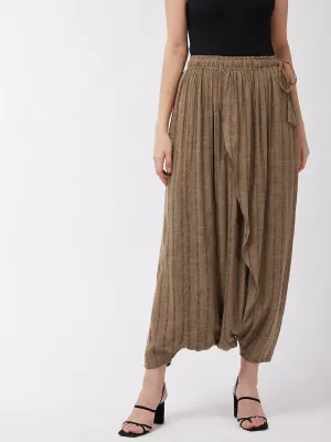 Peanut Brown Harem Pant