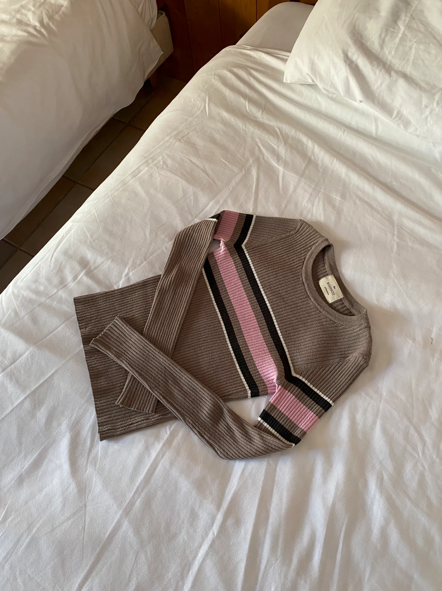 Perfetto Top Striped