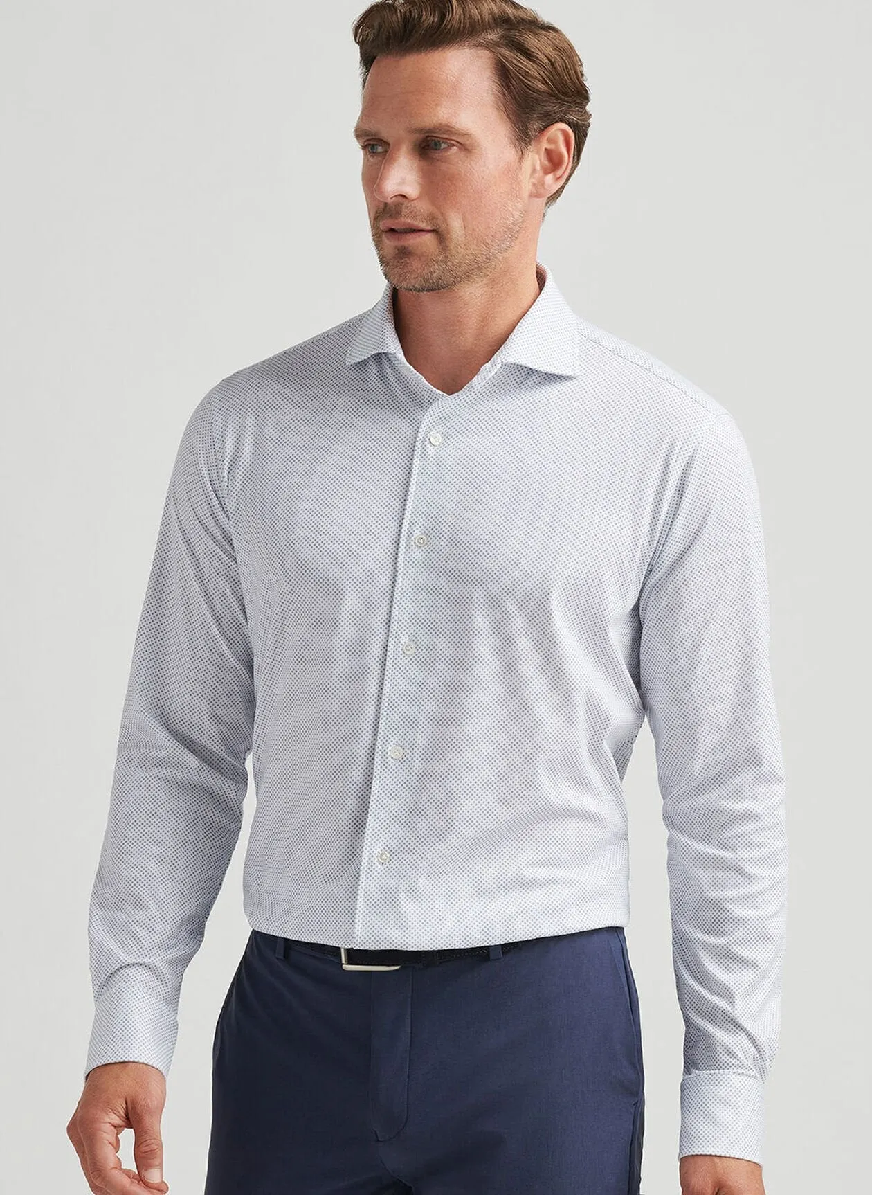 Peter Millar Excursionist Flex Print Sport Shirt