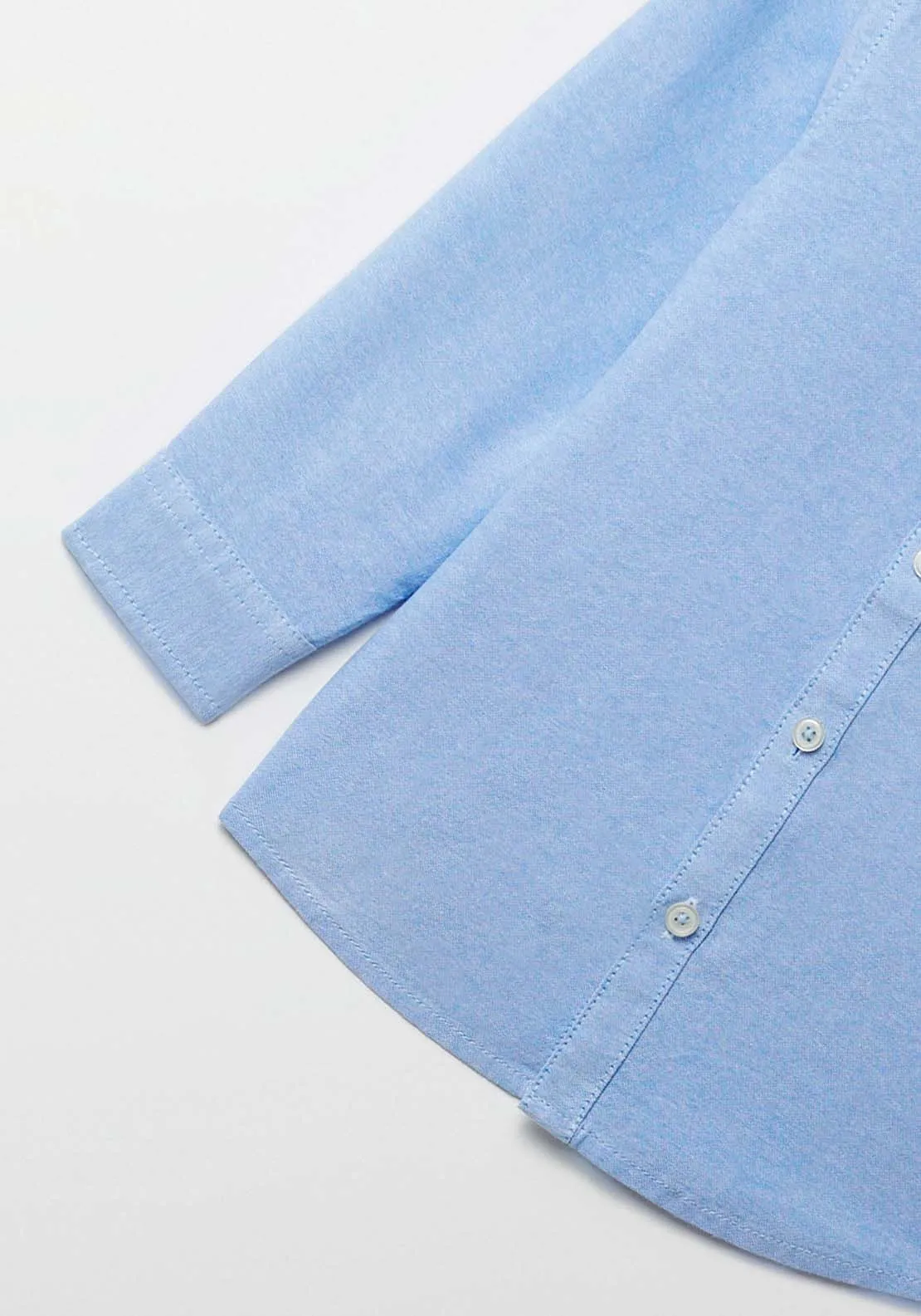 Plain Oxford shirt - Blue