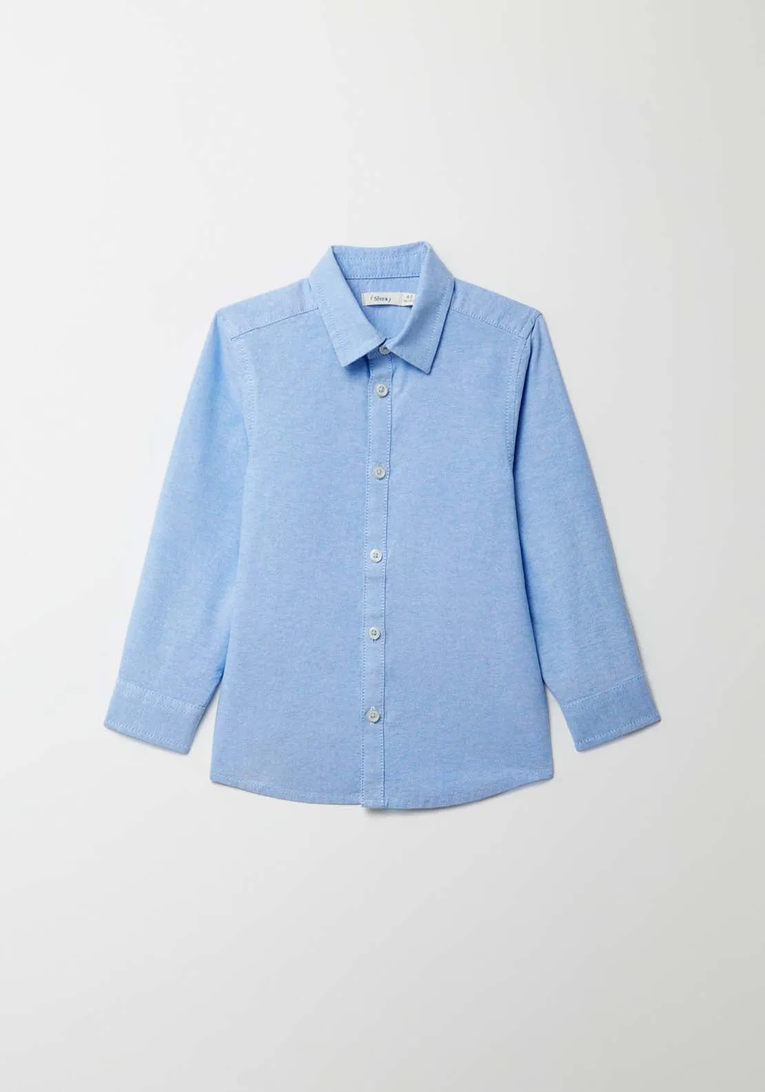 Plain Oxford shirt - Blue