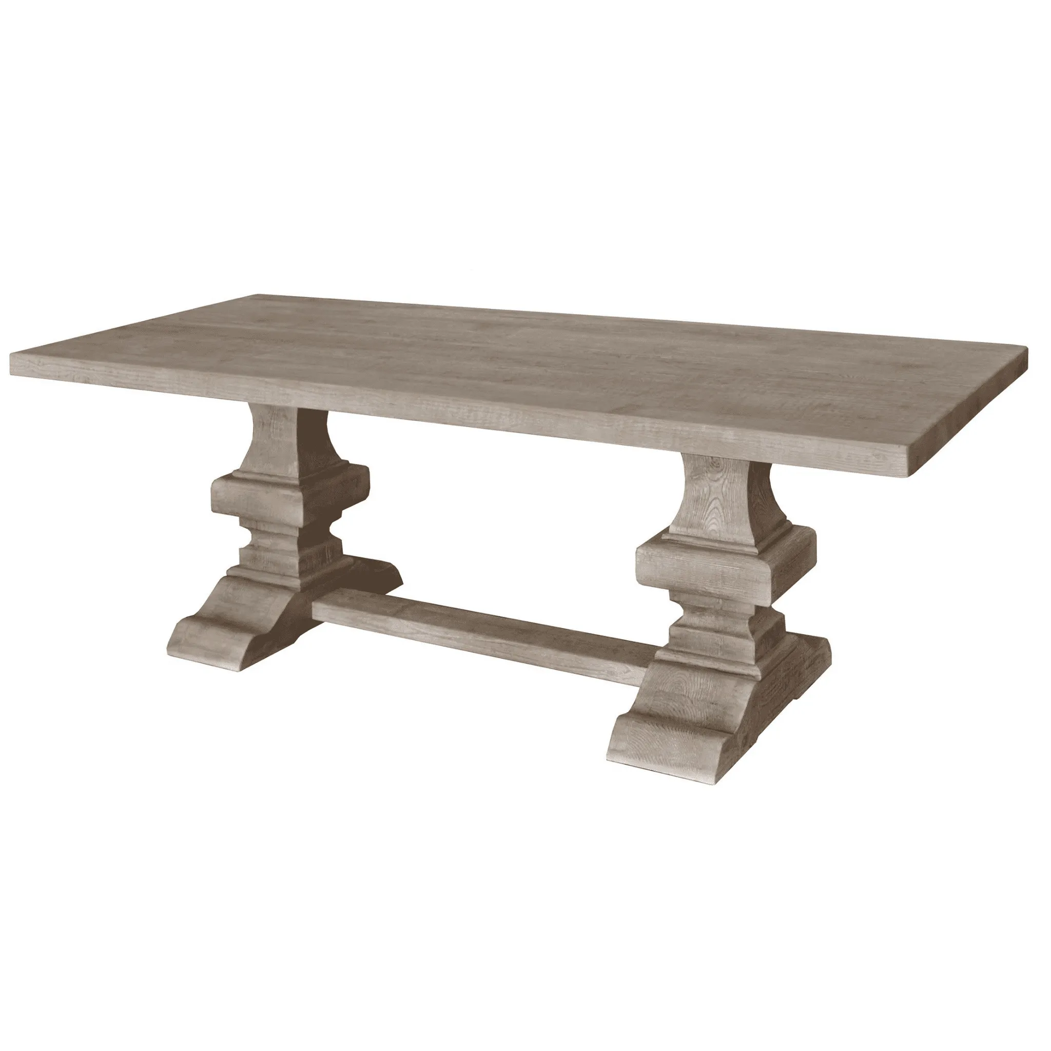 Point Harbor Grey Wash Dining Table - Large