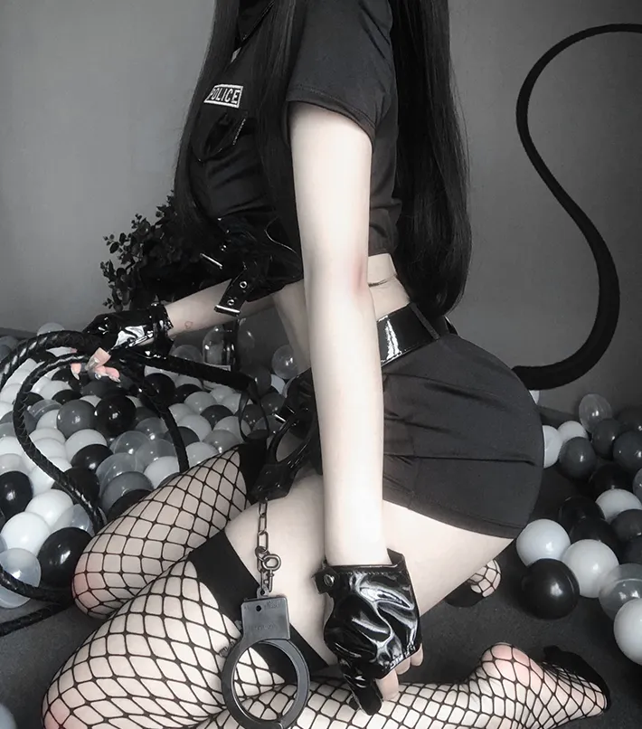 Policewoman uniform set KF81640