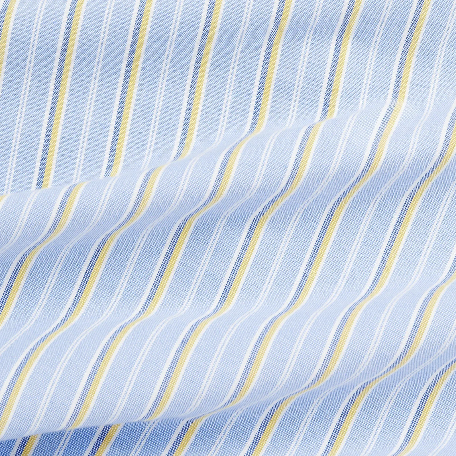 Polo Ralph Lauren - Oxford Shirt - Stripe - Blue, Yellow & White