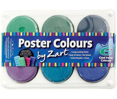 Poster Colours Paint Sets Pack of 4