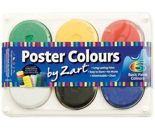 Poster Colours Paint Sets Pack of 4