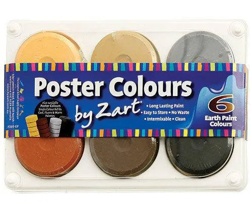 Poster Colours Paint Sets Pack of 4