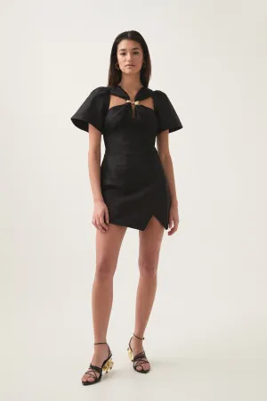 Presence Twisted Mini Dress