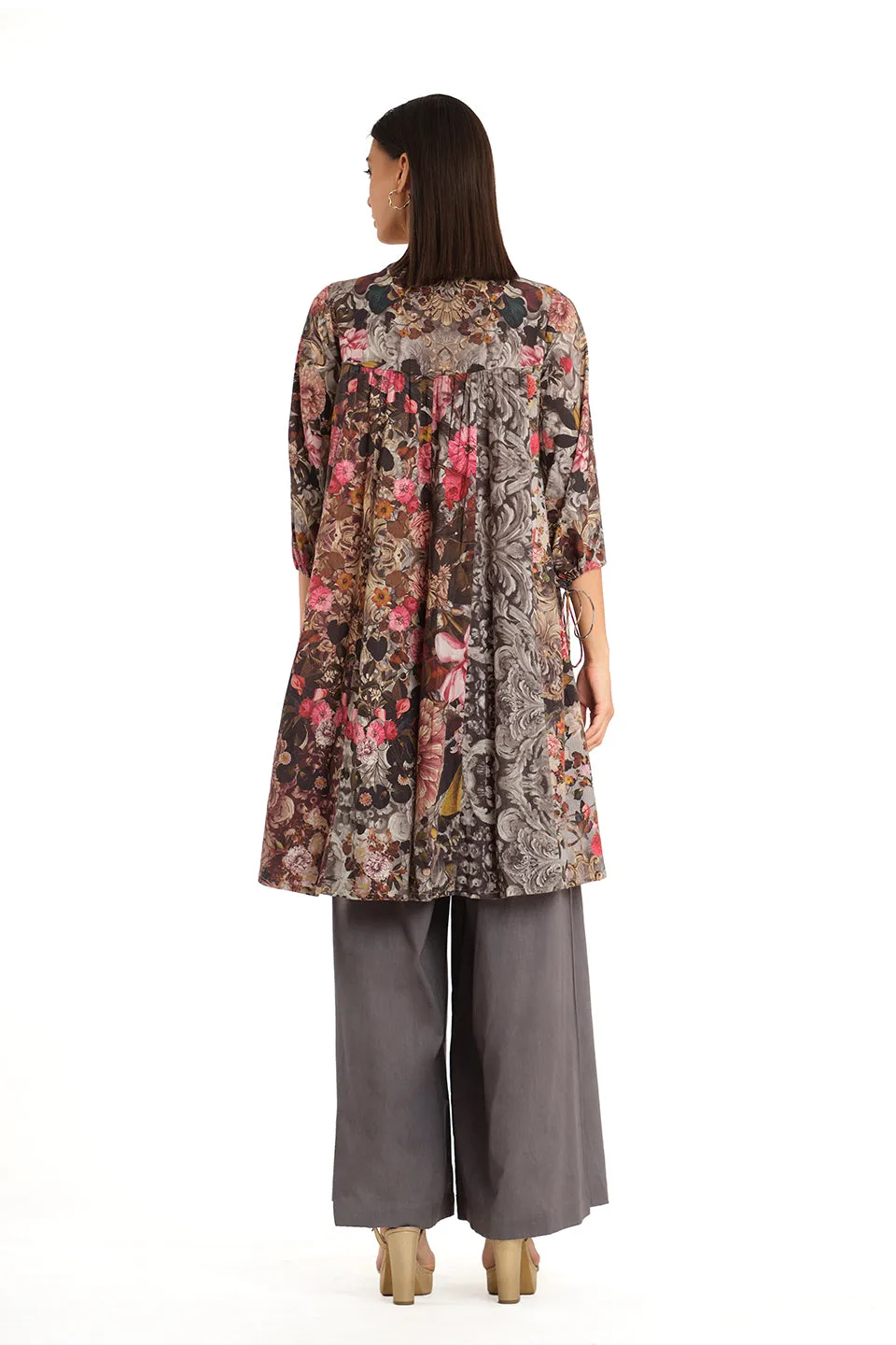Printed tunic with pants