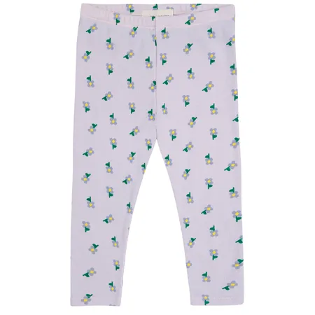 Purple Pansy Leggings