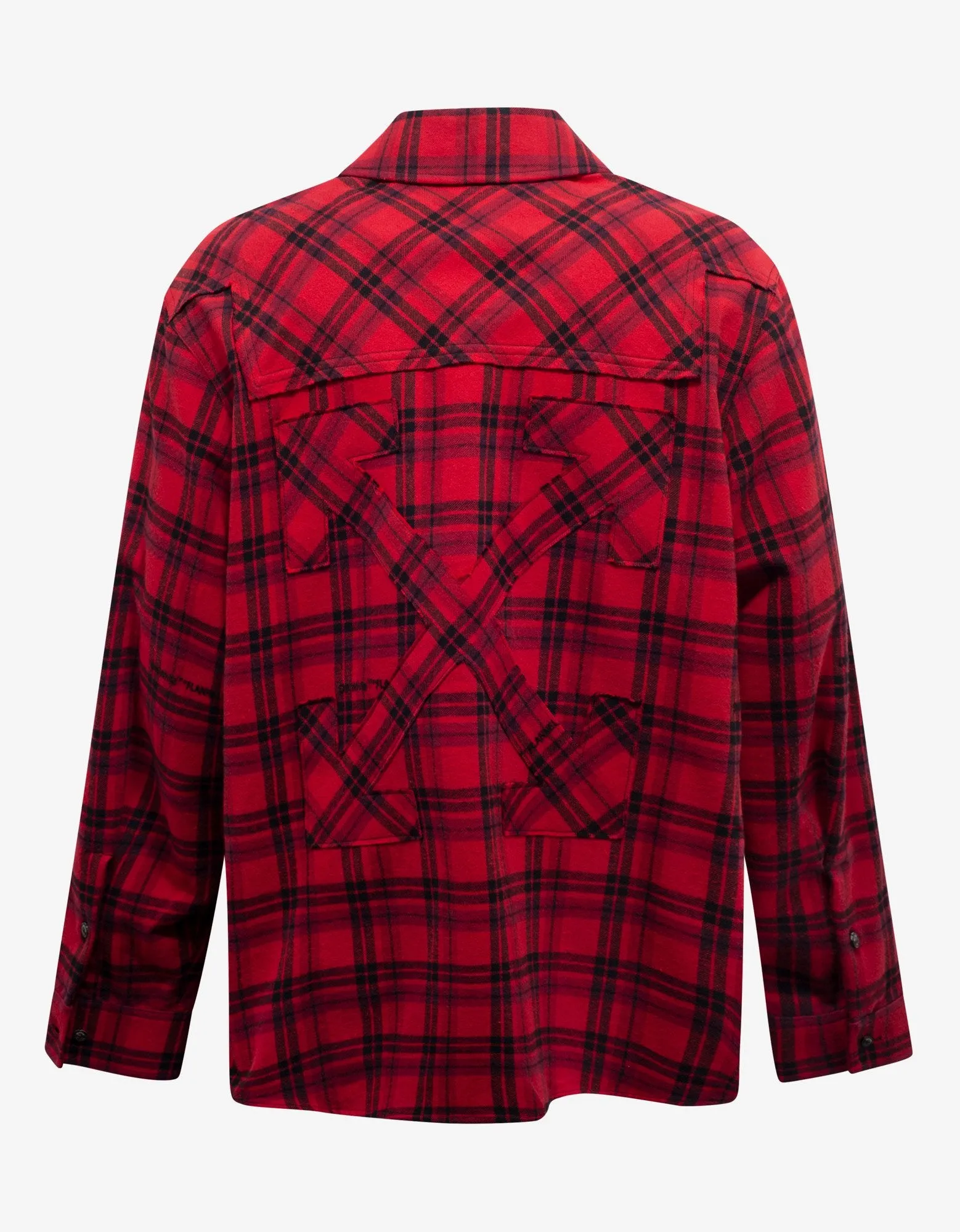 Red & Black Flannel Check Shirt