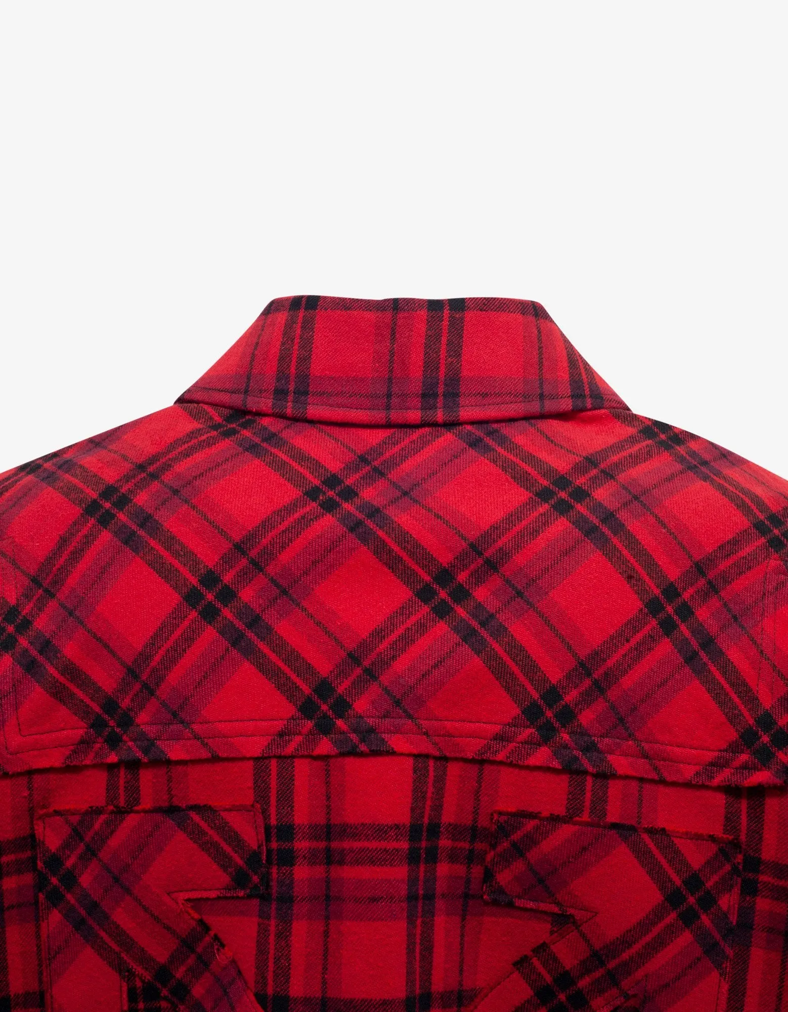 Red & Black Flannel Check Shirt