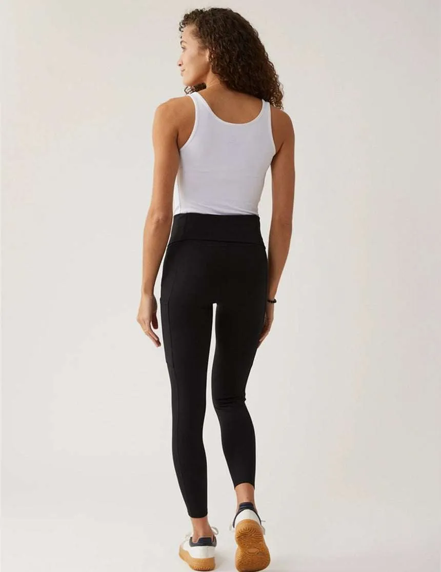 Resilience | 7/8 Performance Maternity & Postpartum Leggings | Onyx
