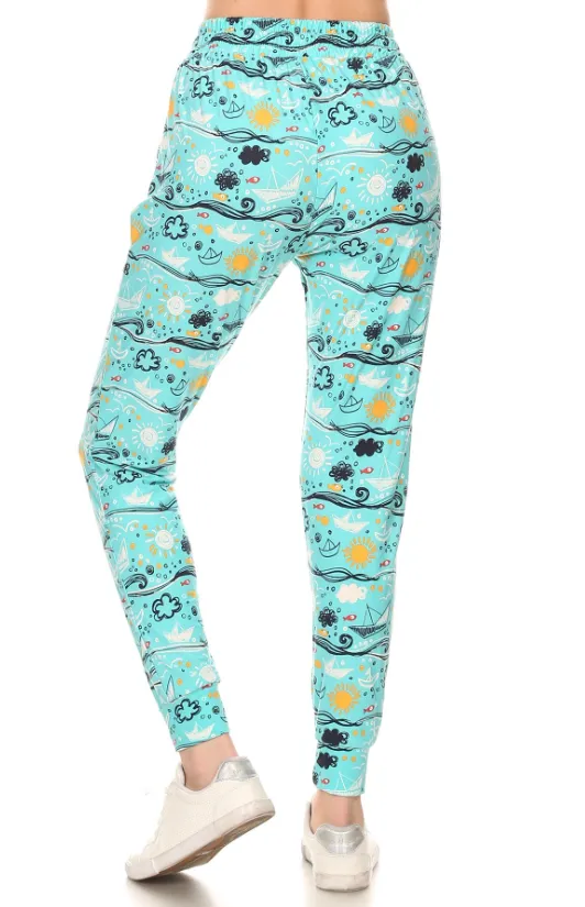 Riding the Waves Premium Joggers