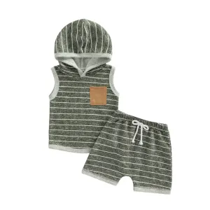 Rustic Stripes Set - Olive
