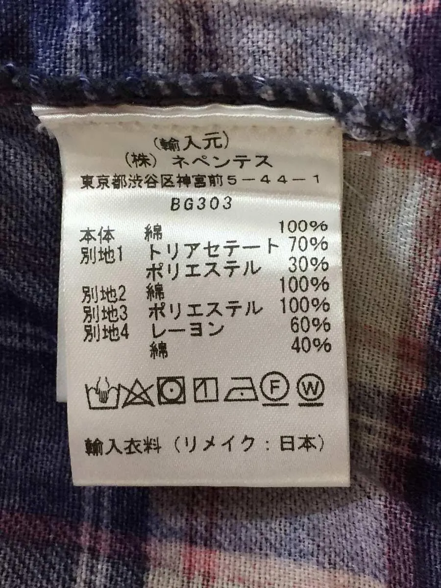 [S] Needles Rebuild 7 Cut Vintage Flannel Shirt