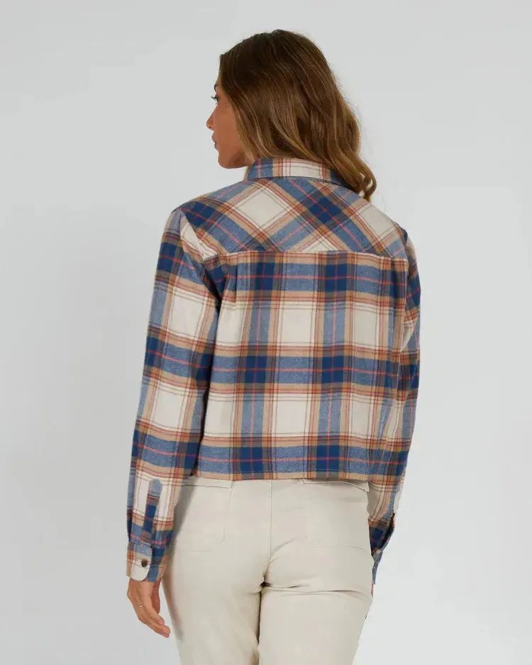Salty Crew Women's Stay Golden Crop Crew