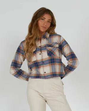 Salty Crew Women's Stay Golden Crop Crew