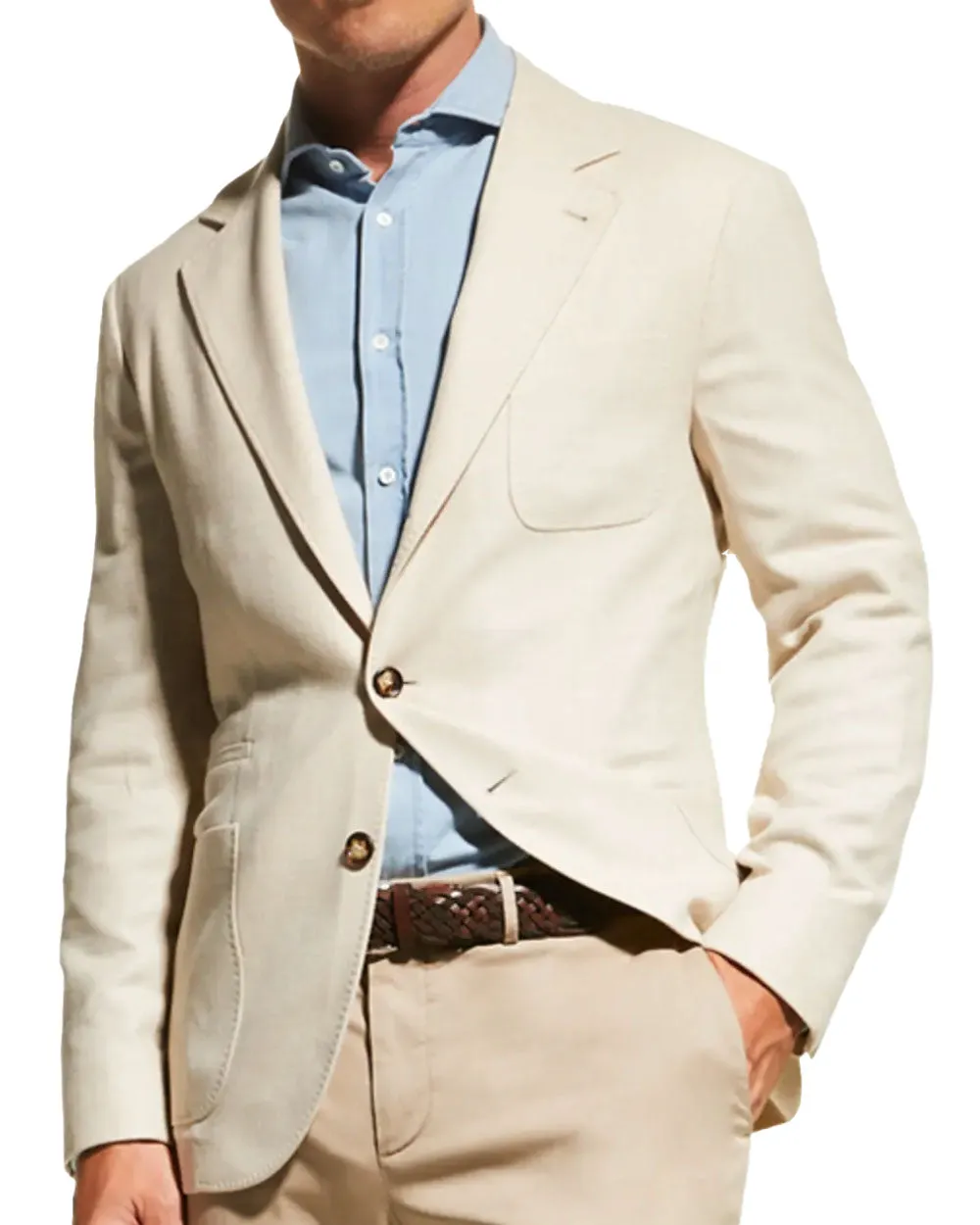 Sand Wool Sportcoat