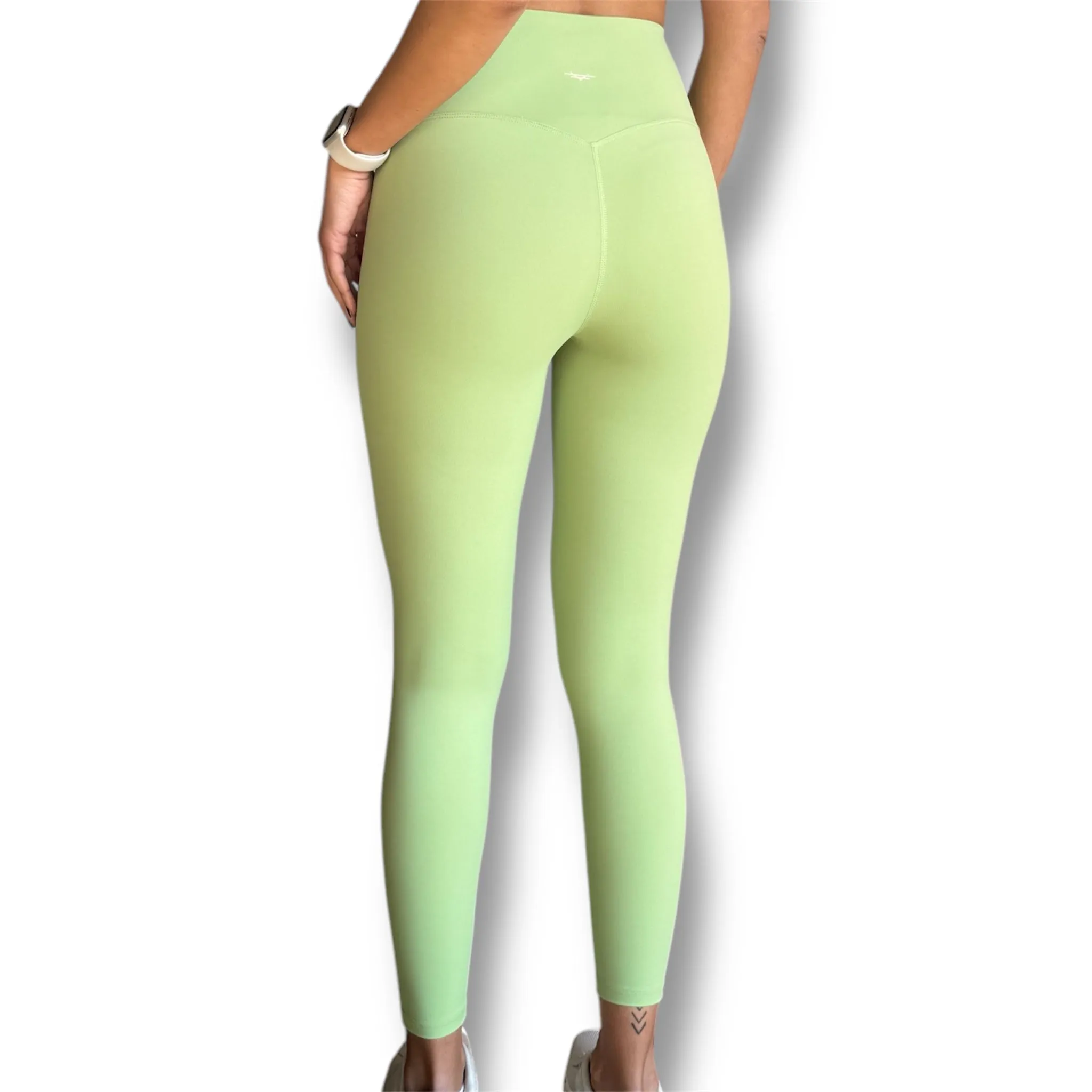 Seamless Front Basic Leggings - Aerobic Fix