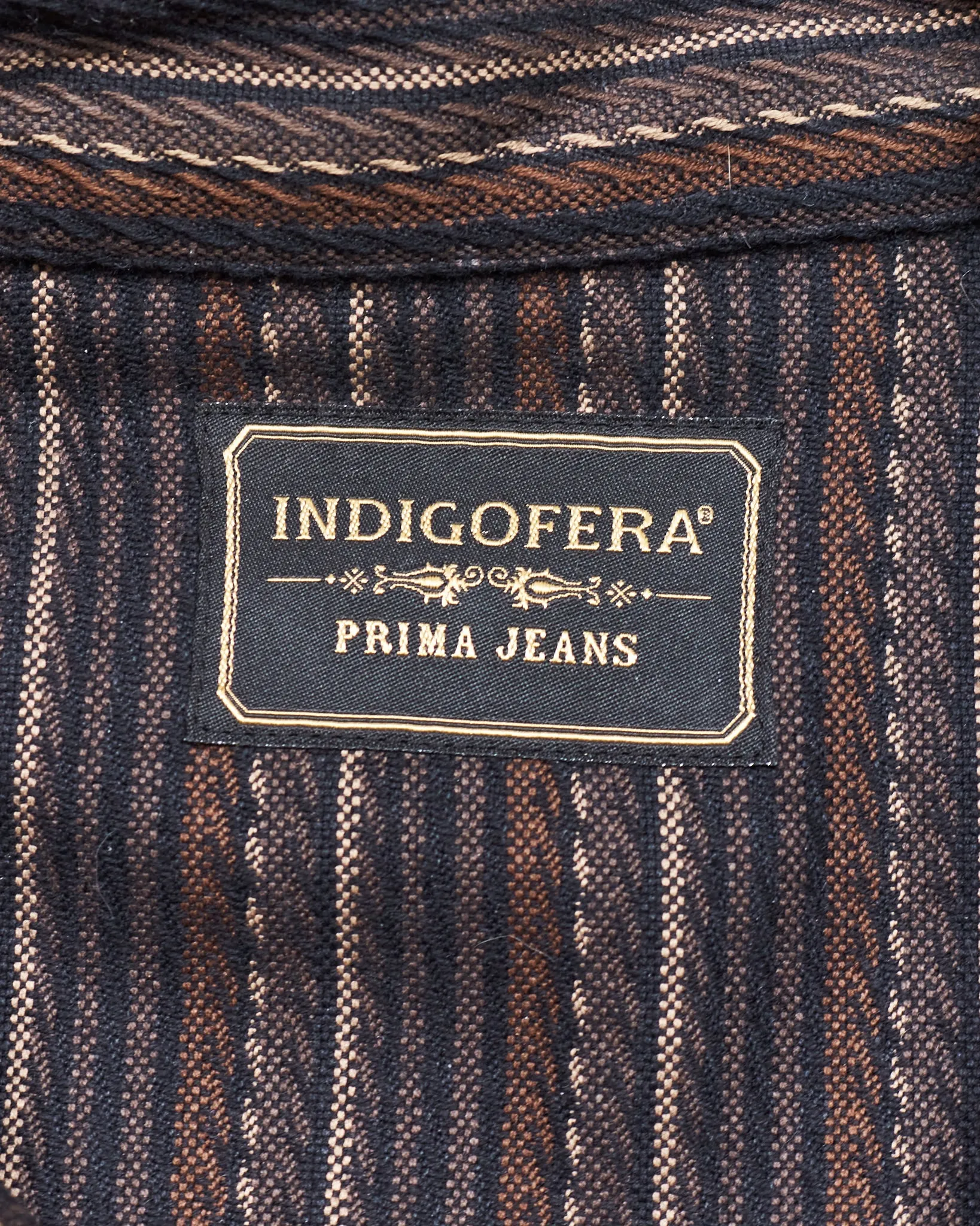 Second Hand Indigofera Dollard Western Shirt Size M