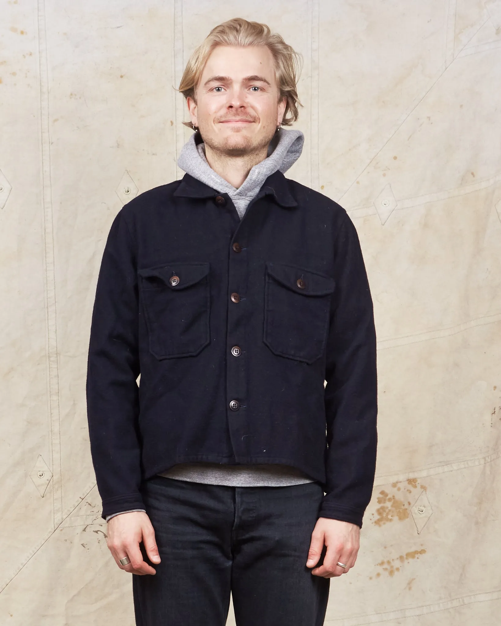 Second Hand Indigofera x Second Sunrise Ro Wool Shirt