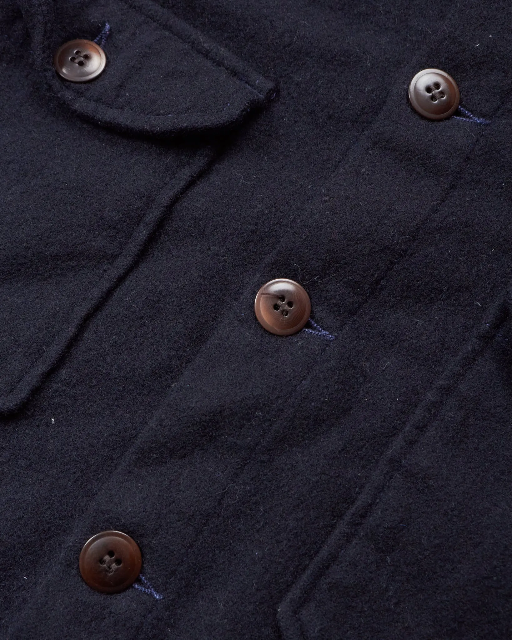 Second Hand Indigofera x Second Sunrise Ro Wool Shirt