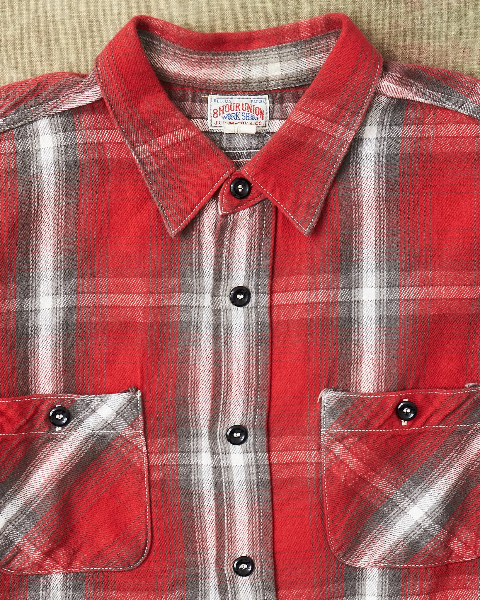 Second Hand Joe McCoy Flannel Shirt Size 16"