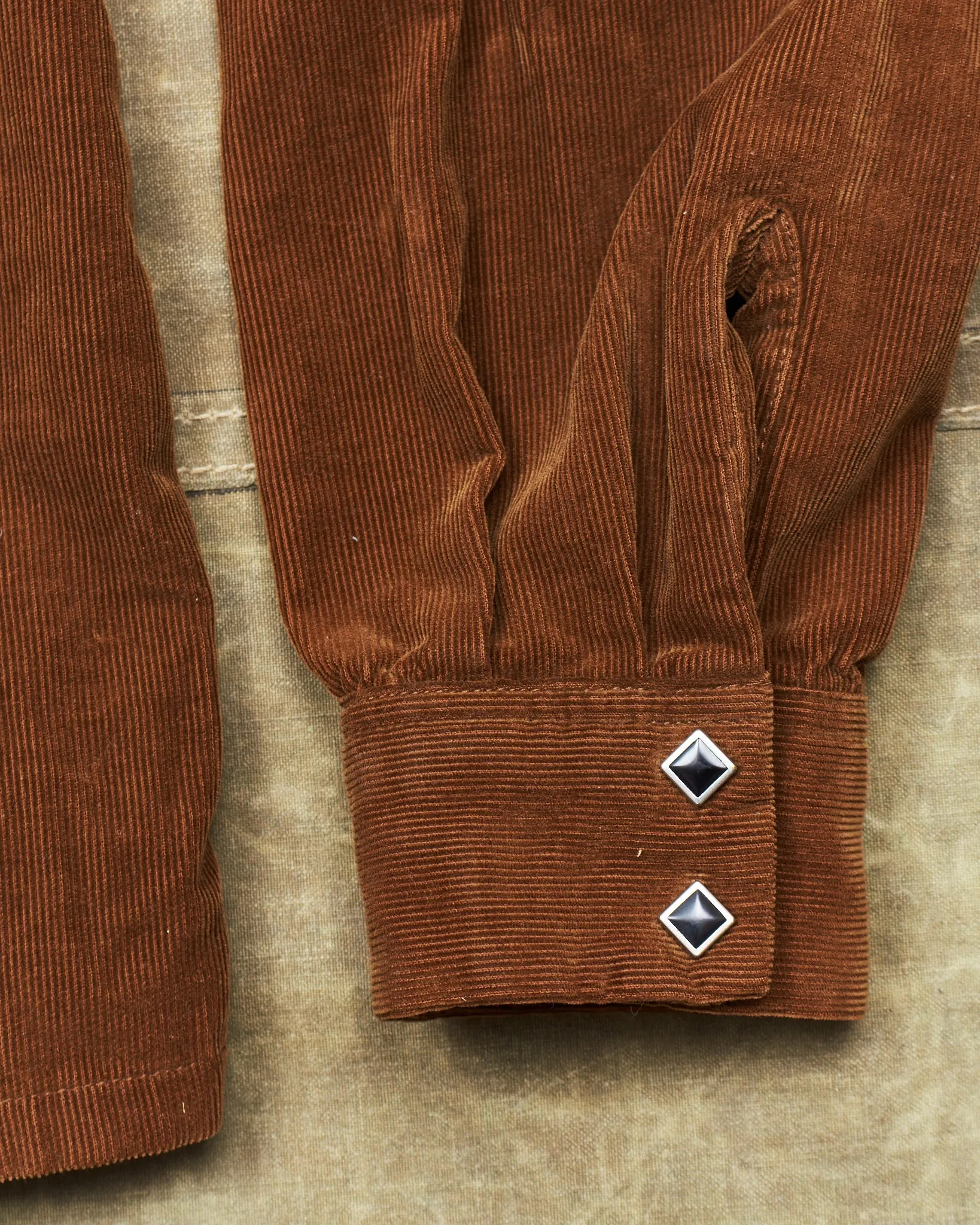 Second Hand Tenderloin Corduroy Western Shirt Size S