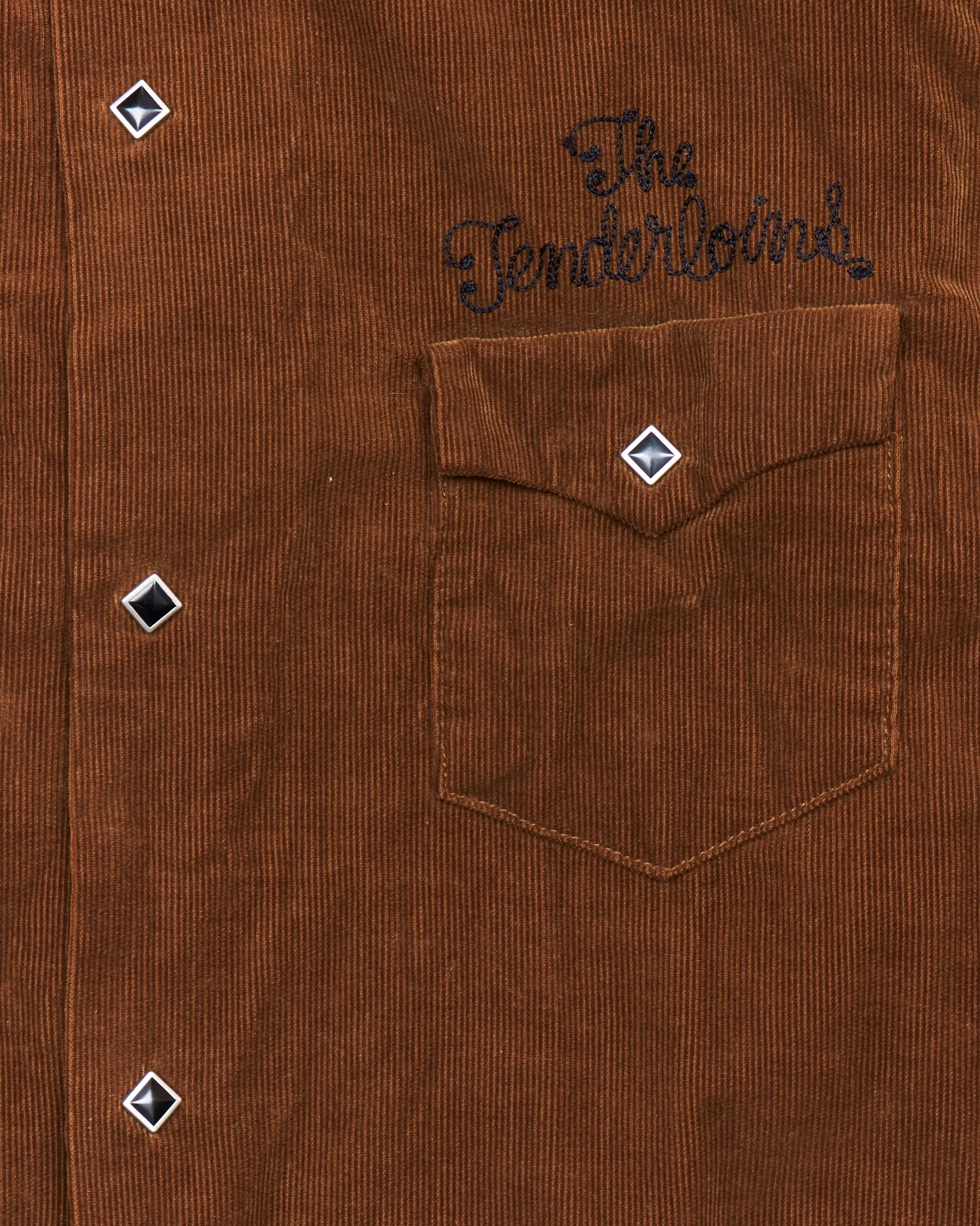 Second Hand Tenderloin Corduroy Western Shirt Size S